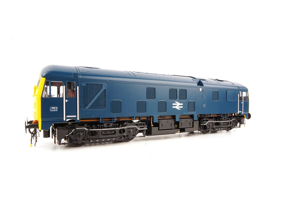 Heljan 2453 O Gauge Class 24/0 Unnumbered BR Blue Full Yellow Ends
