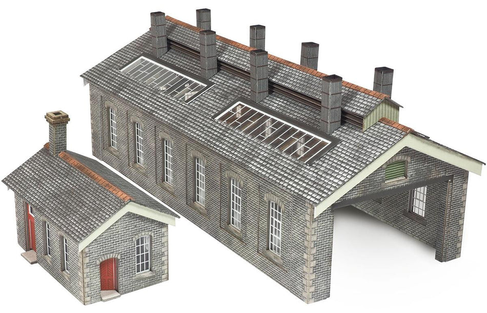 PN937 Double Track Stone Engine Shed