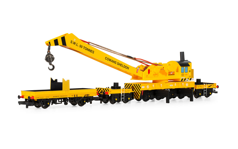 Hornby R60123 BR 50T Breakdown Crane ADRC 96719 Cowans Sheldon
