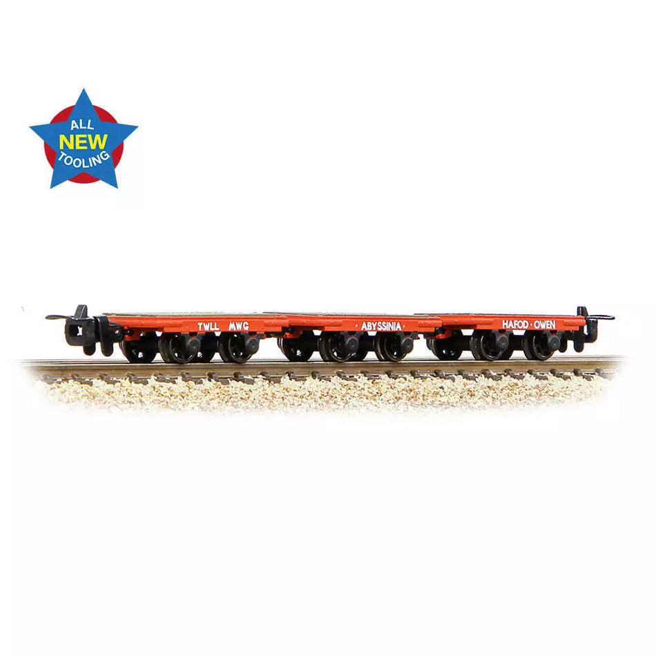 Bachmann 393-226 Dinorwic Slate Wagons without sides 3-Pack Red
