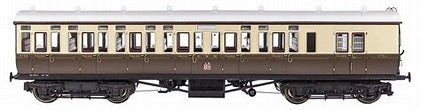 4P-020-202 GWR Toplight Mainline City Chocolate & Cream 3rd 3752 Set 3