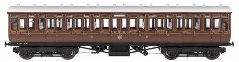 4P-020-011 GWR Toplight Mainline City Lined Crimson All 3rd 3901 Set 1