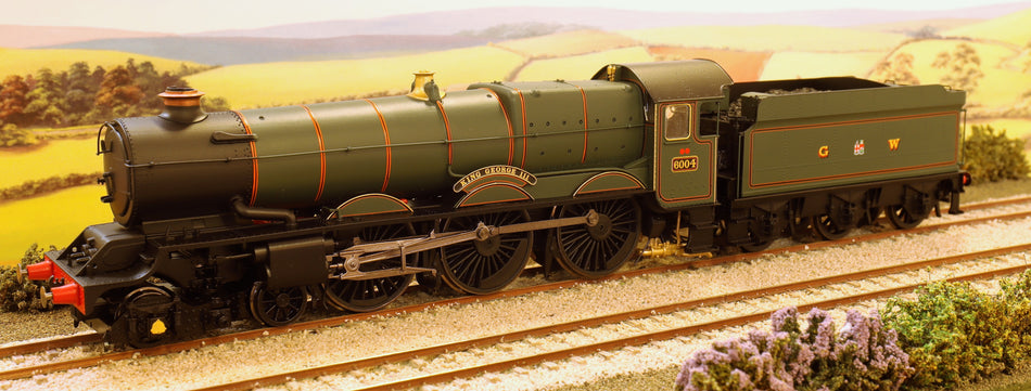 R3516 Hornby Class 6000 'King' 4-6-0 6004 "King George III" in post-war GWR green